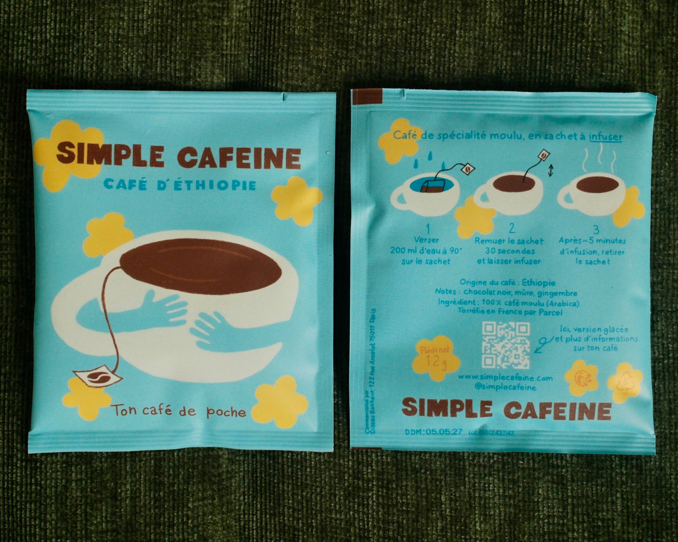 Éthiopie - boite de 7 cafés